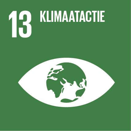 Logo SDG 13: klimaatactie