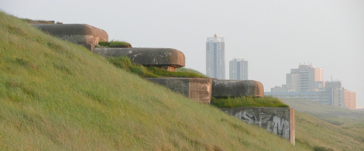 Bunkers bij Scheveningen